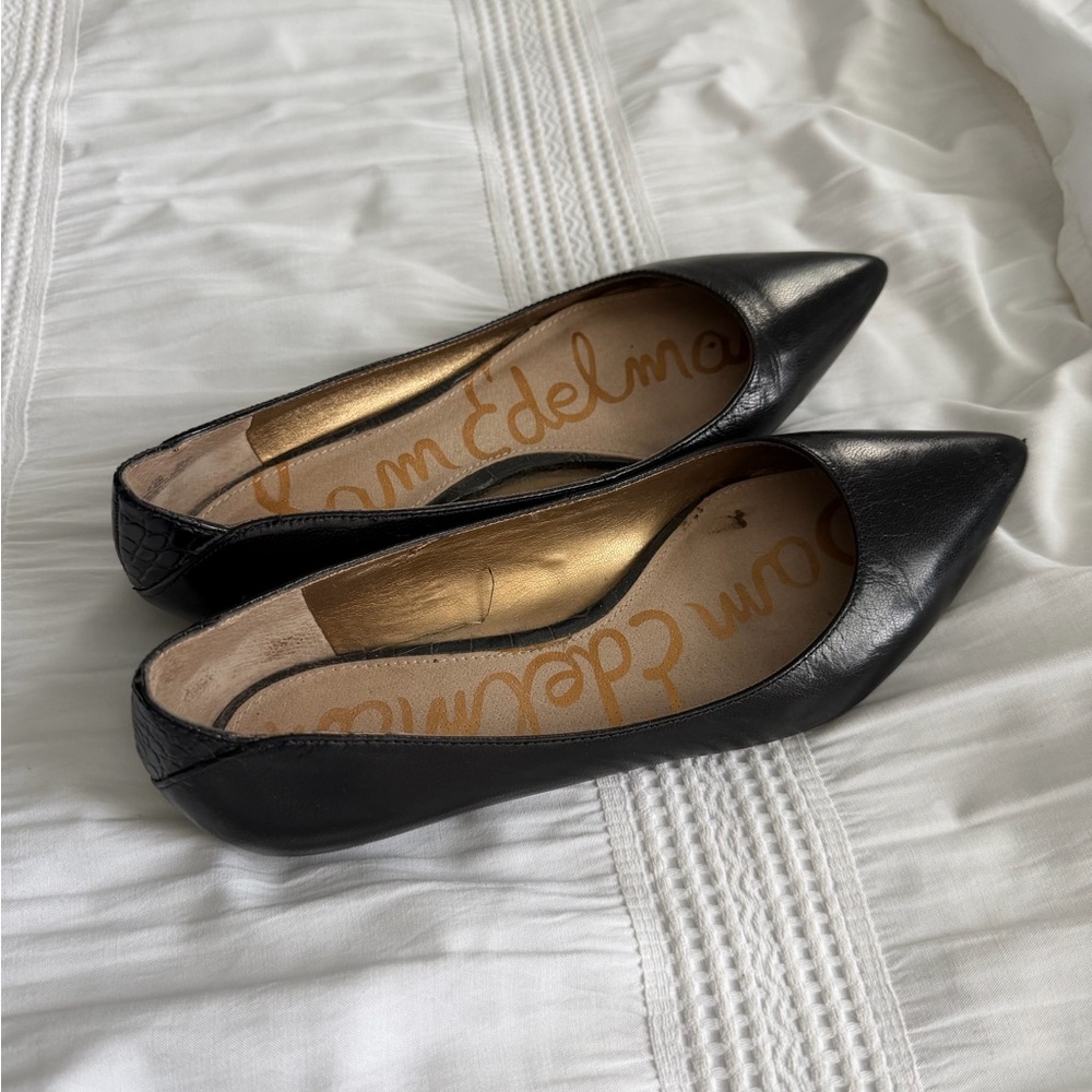 Sam Edelman Black Flats